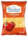 Чипсы Московский рифленые картофель со вкусом паприки 130г