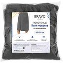 Полотенце-килт мужское Bravo цвет: серый, 80×150см