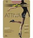 Колготки женские Omsa Attiva цвет: daino/цвет загара, размер 4, 40 den