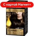 Краска для волос СЬЕСС Олео Интенс 2-10 Черно-каштановый