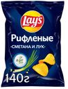 Чипсы картофельные Lay's сметана-лук 140 г