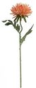 Цветок искусственный Хризантема оранжево-розовая,50 см