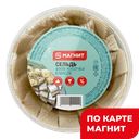 МАГНИТ Сельдь ф/кус в масле 500г п/бан:6