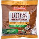 Конфеты вафельные Победа вкуса 100 % Charged в молочном шоколаде без сахара, 150 г