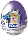 Яйцо с сюрпризом Шоки-Токи Роблоксеры из молочного шоколада и белой шоколадной глазури в ассортименте 20г