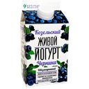 Йогурт Козельский черника обезжиренный, 450 г