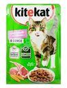 Корм для кошек, Kitekat, лакомый ягненок в соусе, 85 г