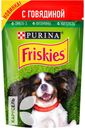Корм PURINA FRISKIES консервированный для взрослых собак с говядиной 85г