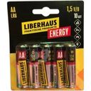 Батарейки Liberhaus алкалиновые АА 10шт.