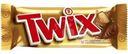 Печенье Twix с карамелью, покрытое молочным шоколадом 55г