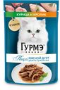 ГУРМЭ Перл Корм д/кош вл МясДуэт крол/кур75г пауч(Нестле):26