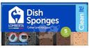 Губки Lomberta для мытья посуды, 5шт