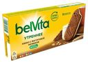 Печенье ВelVita Утреннее витаминизированное сэндвич с какао, 253 г