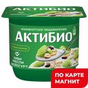 АКТИБИО Биойогурт киви/мюсли 3% 130г пл/ст(Данон):12