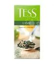 Чай зелёный, TESS, лайм, 25х1,5 г
