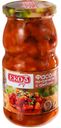 Фасоль Eko с грибами по-гречески, 510г
