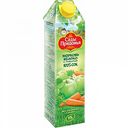 Сок Сады Придонья Яблоко-морковь с мякотью, 1 л