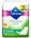 Прокладки гигиенические «Natural Care Ultra Super» Libresse, 9 шт