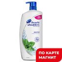 Шампунь HEAD&SHOULDERS® Ментол, 900мл