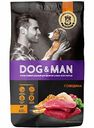 Корм для собак сухой Dog&Man Универсальный Говядина, 600 г