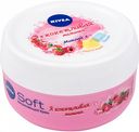 Крем увлажняющий Nivea Soft Кокетливая малинка, 100 мл