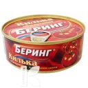 Килька БЕРИНГ черноморская обжаренная в томатном соусе 240г