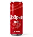 Напиток Добрый Кола газированный 250мл
