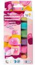 Игровой набор Тесто-пластилин Маршмеллоу цвета, 6 цветов