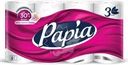 Туалетная бумага Papia 3 слоя 8шт.
