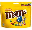 Драже M&M's с арахисом и молочным шоколадом, 360 г