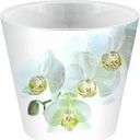 Горшок цветочный InGreen London Orchid Deco белая орхидея, 16см×1,6л