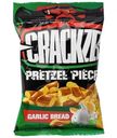 Мини-крендели Crackzel с чесноком, 65г