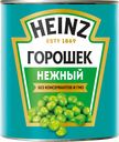 Горошек зеленый HEINZ Нежный, из мозговых сортов, 400г
