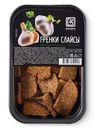 Гренки Вкуснокуб слайсы натуральный чеснок, 80г