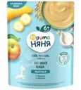 Каша ФрутоНяня молочная с овсяной мукой, бананом и яблоком с 6 мес. 200г