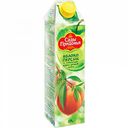 Сок Сады Придонья Яблоко-Персик с мякотью, 1 л