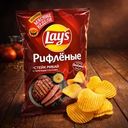 Чипсы " Стейк Рибай с перечным соусом", Lay's, 140 г