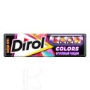 Жевательная резинка DIROL COLORS ФРУКТОВЫЙ РАНДОМ без сахара, 13.6г