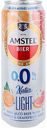 Пивной напиток Amstel Natur Light Апельсин и грейпфрут нефильтрованный пастеризованный 0,3 % алк., Россия, 0,43 л
