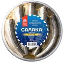 Салака За Родину тушка соленая в масле, 300г