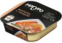 Тунец Магуро филе-кусочки с фунчозой и овощами в соусом терияки, 230г