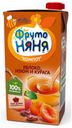 Компот «ФрутоНяня» сокосодержащий из яблок с экстрактом изюма и кураги, 500 мл