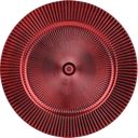 Тарелка 33см декоративная Купман красная в ассортименте Купман Интернэшнл , 1 шт