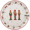 Тарелка 26см красно-белая Табрис щелкунчик рождество Ловинг Хоум к/у, 1 шт
