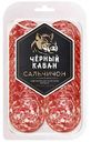 Колбаса сырокопченая Черный кабан Сальчичон, нарезка, 95г