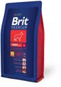 Сухой корм для собак Brit Premium Adult L курица, 3 кг