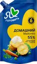 Майонез Я ЛЮБЛЮ ГОТОВИТЬ Домашний 55%, 390мл