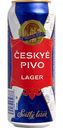 Пиво Czesky Pivo Lager светлое 4,6 % алк., Чехия, 0,5 л