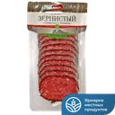 Сервелат ДЮК Зернистый с перцем, 0,1кг 