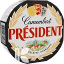 Сыр PRESIDENT КАМАМБЕР мягкий с белой плесенью 45% 125г